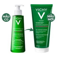 Gel Rửa Mặt Da Dầu Mụn Vichy Normaderm Phytosolution Intensive Purifying Gel 50ml