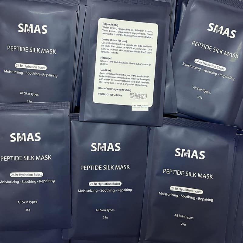 Mặt Nạ Dưỡng & Phục Hồi Da – Smas Peptide Silk Mask