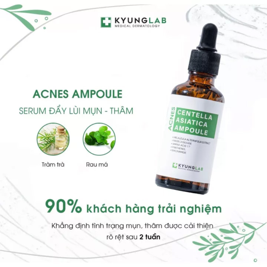 Tinh Chất Trị Mụn Kyung Lab Acnes Centella Asiatica Ampoule 50ml