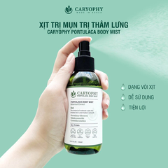 Xịt giảm mụn toàn thân Caryophy Portulaca Body Mist - 150ml