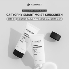 Kem Chống Nắng Dưỡng Ẩm, Ngừa Mụn Caryophy Smart Moist Sunscreen 50ml