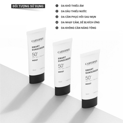 Kem Chống Nắng Dưỡng Ẩm, Ngừa Mụn Caryophy Smart Moist Sunscreen 50ml