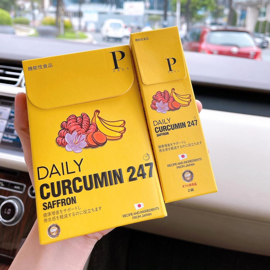 Thạch PArea Daily Curcumin 247 Saffron