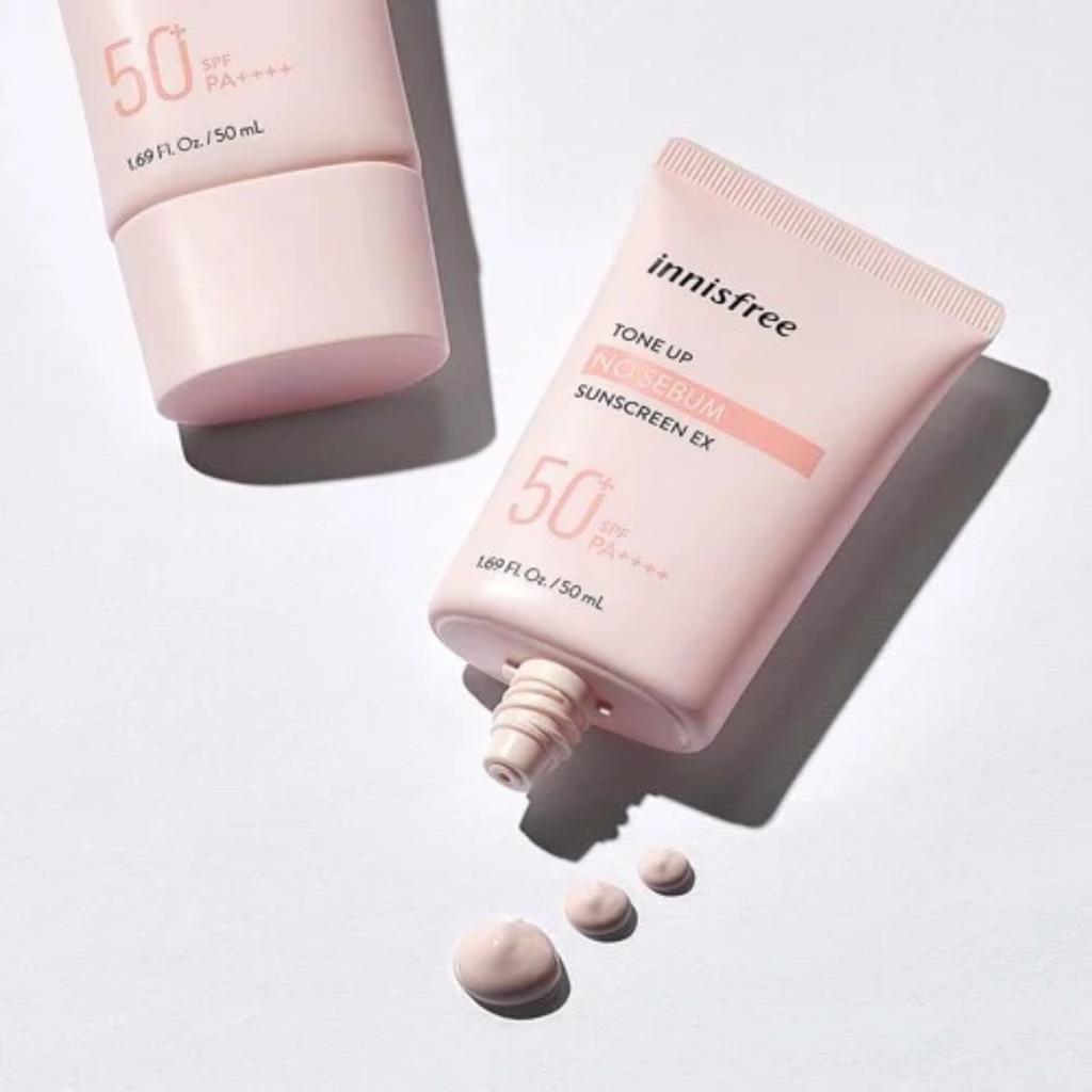 Kem Chống Nắng Innisfree Tone Up No Sebum Sunscreen Ex Spf50+ Pa++++ 50ml (Mẫu Mới 2022)