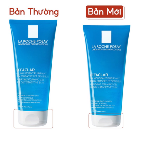 Sữa Rửa Mặt Dạng Gel Cho Da Dầu Mụn La Roche-Posay Set 200ML