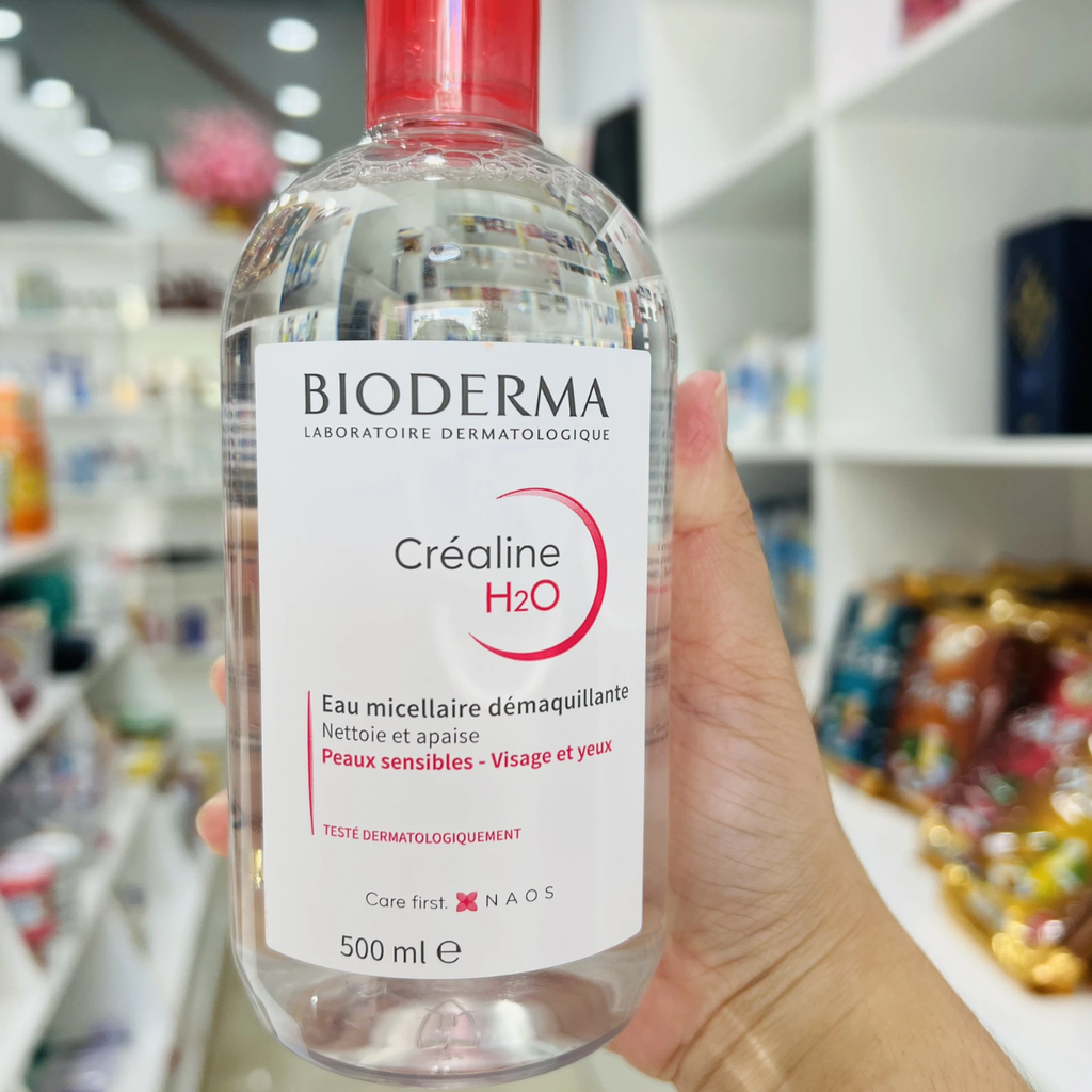 Nước Tẩy Trang Bioderma Dành Cho Da Nhạy Cảm 500ml Sensibio H2O