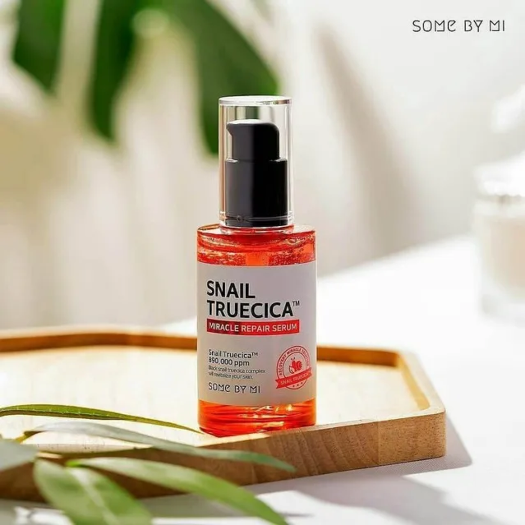 Tinh Chất Ốc Sên Phục Hồi Cải Thiện Thâm Sẹo Some By Mi Snail Truecica Miracle Repair Serum 50ml