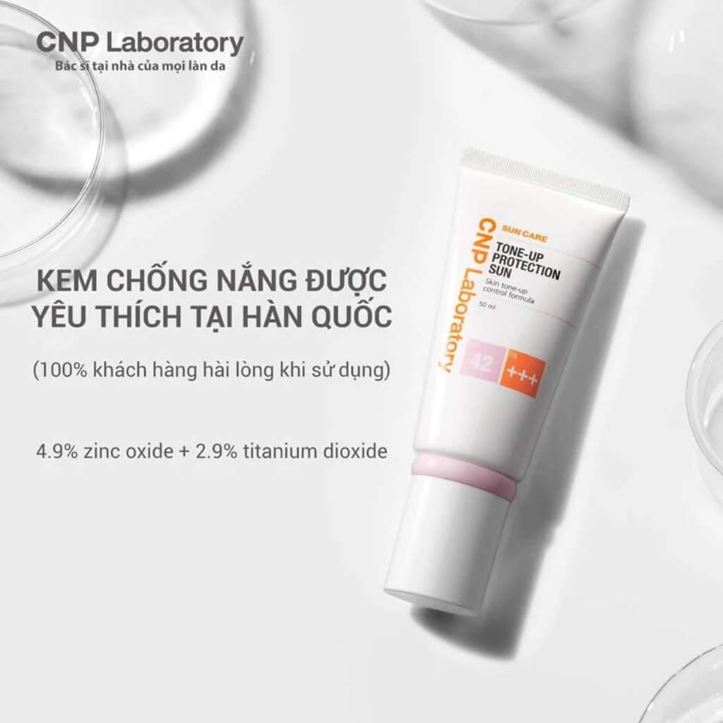 Kem Chống Nắng Nâng Tone CNP Laboratory Tone-Up Protection Sun SPF42 PA+++50ml