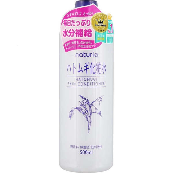 Nước Hoa Hồng Naturie Skin Conditioner Ý Dĩ 500ml