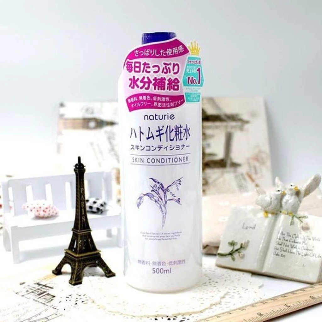 Nước Hoa Hồng Naturie Skin Conditioner Ý Dĩ 500ml