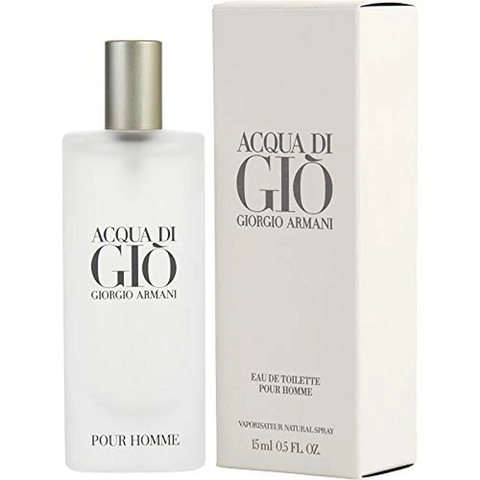 Nước hoa nam Acqua Di Gio Pour Homme Eau De Toilette Trắng - 15ml