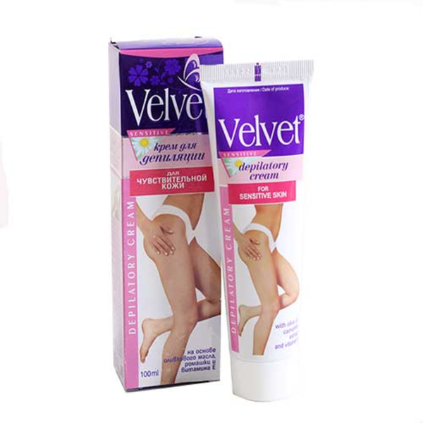 Kem Tẩy Lông VelVet Nga An Toàn, Chiết Xuất Từ Thiên Nhiên 100ml