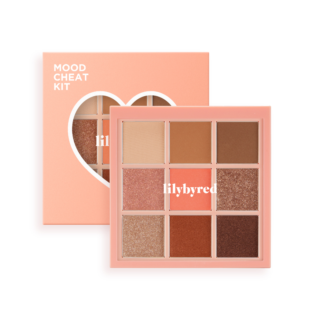 Bảng Phấn Mắt 9 Ô Lilybyred Mood Cheat Kit + Môi LANEIGE