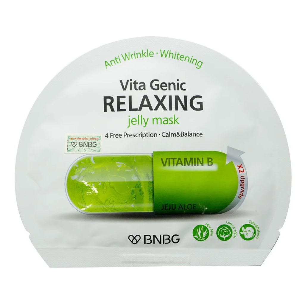 Mặt Nạ BNBG Vita Genic Whitening Jelly Mask - Xanh Lá