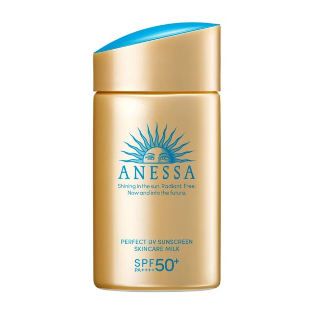 Kem Chống Nắng Shiseido Anessa Perfect Uv Skin Care Milk N Spf 50+ Pa++++ 60ml (Mẫu Mới 2022) + IPEK
