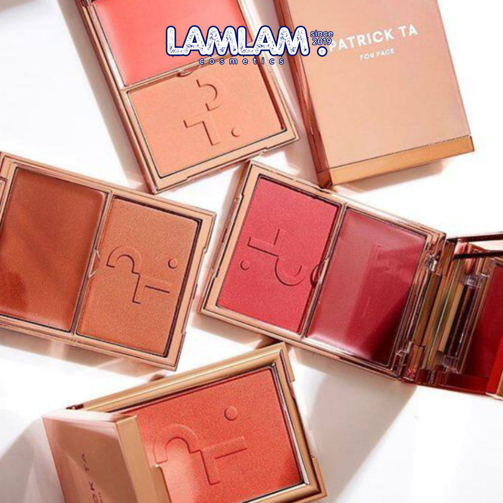Má Hồng PaTrick Ta Double-Take Cream And Powder Blush