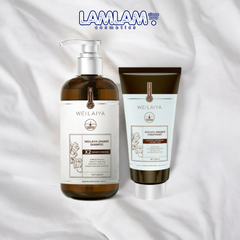 Bộ Gội Xả Gừng Weilaiya Màu Nâu Zingiber Essence