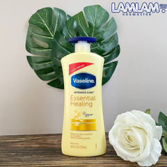 Dưỡng Thể Vaseline Intensive Care Essential Healing ( Vàng)