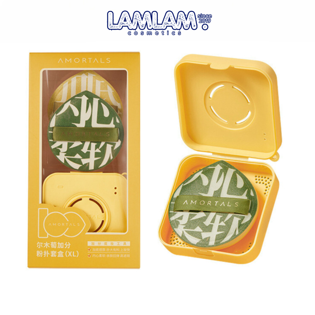 Set 2 Bông Mút + Hộp Đựng Amortals