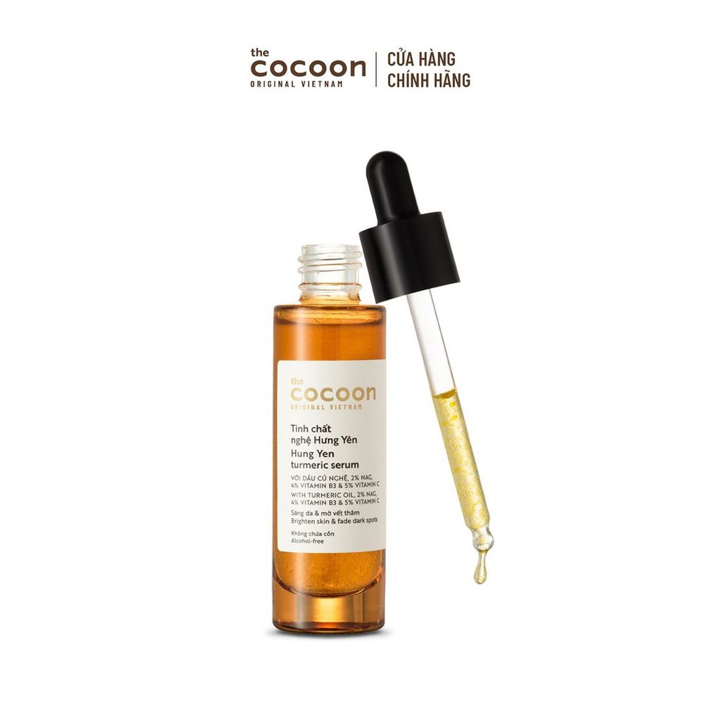 Cocoon Tinh Chất Nghệ Hưng Yên+ serum nghệ mini