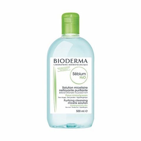 Nước Tẩy Trang Bioderma Sébium H2o Cho Da Dầu Da Hỗn Hợp 500ml - 100ml