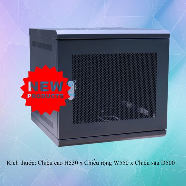 Tủ Mạng 10U Treo Tường D500