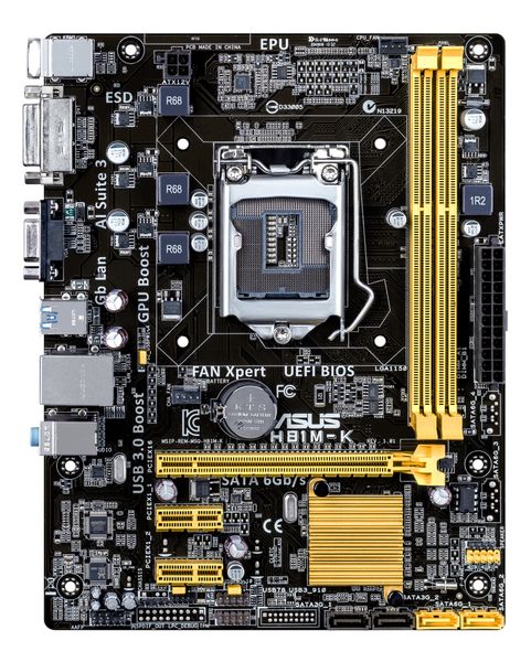 Mainboard Asus H81M-K (Intel H81/ Intel LGA 1150/ M-ATX/ 2 khe ram/ DDR3/ Lan)
