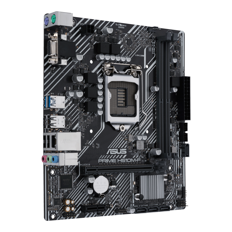 Mainboard Asus Prime H510M-F (Intel  H510, Socket 1200, micro ATX, 2 khe Ram DDR4)