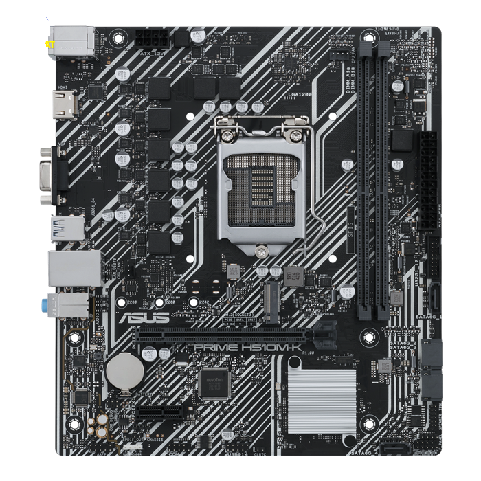 Mainboard Asus Prime H510M-K (Intel  H510, Socket 1200, micro ATX, 2 khe Ram DDR4)