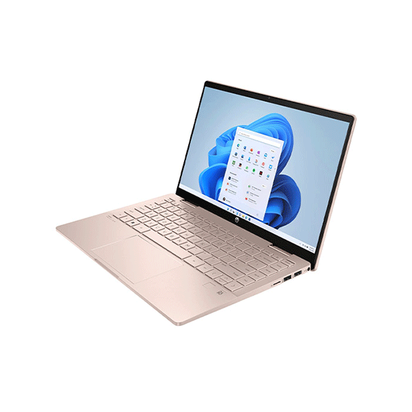 Laptop HP Pavilion x360 14 ek0056TU 6L294PA | I5-1235U | 8GB | 512GB | 14FHD Touch | VGA ON | Win11| Gold | Pen