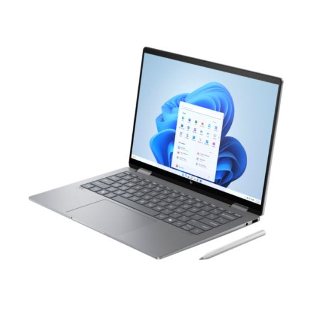 Laptop HP Envy x360 14-fc0162TU AY8X1PA (Ultra 5 125U/ 16GB/ 512GB SSD/ 14 inch 2.8K Touch/ 120Hz/ Win 11/ Office/ Silver/ Vỏ nhôm/ Pen)