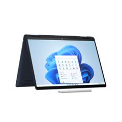 Laptop HP Envy x360 14-fc0161TU AY8X0PA (Ultra 5 125U/ 16GB/ 512GB SSD/ 14 inch 2.8K Touch/ 120Hz/ Win 11/ Office/ Blue/ Vỏ nhôm/ Pen)