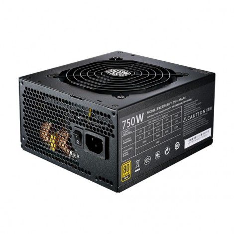 Nguồn Cooler master MWE GOLD 750 - V2  Fully modular