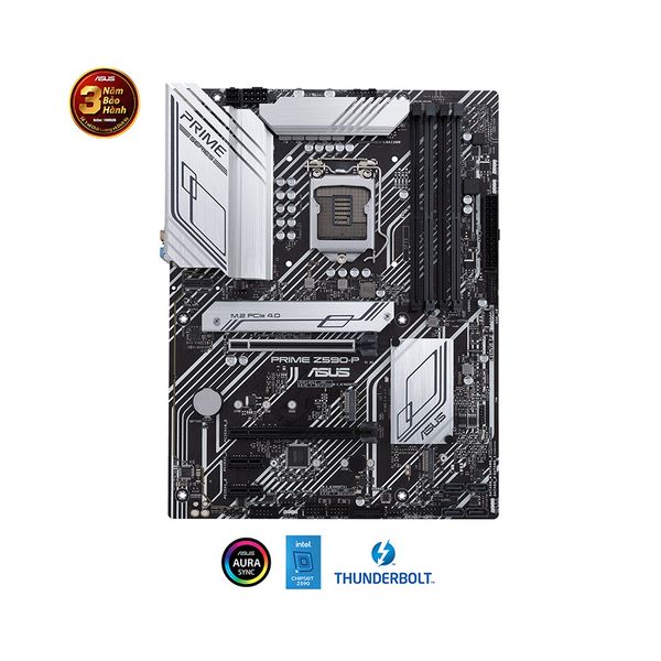 Mainboard Asus Prime Z590-P/CSM (Intel Z590, LGA1200, ATX, 4 khe Ram DDR4)