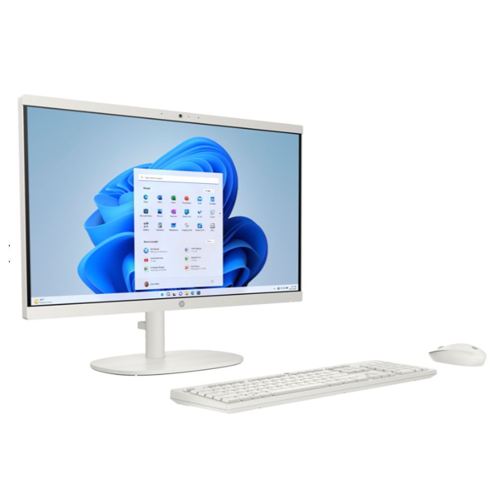 Máy tính AIO HP 22 -dg0017d AY8C5PA (i3 N300/ 8GB/ 256GB SSD/ 21.5inch/ Win11/ White)