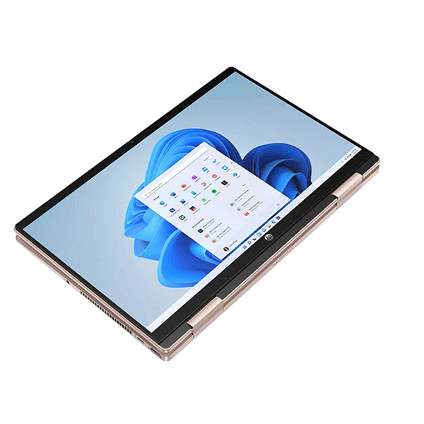Laptop HP Pavilion x360 14 ek0055TU 6L293PA | I7-1255U | 16GB | 512GB SSD | 14FHD Touch | VGA ON | Win11 | Gold | Pen