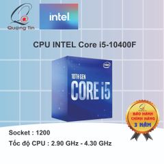 CPU Intel Core i5-10400F | 1200