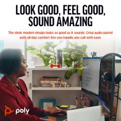 Tai nghe có dây Poly BW 3220 Stereo USB-C HS +USB-C/A 8X228AA