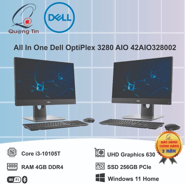 Máy bộ All In One Dell OptiPlex 3280 AIO 42AIO328003 - Chính Hãng