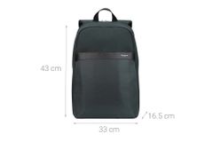Balo Laptop Targus 15.6 Inch Geolite Plus Multi-Fit Backpack - Xám xanh