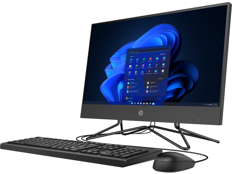 Máy tính All in one HP 200 Pro G4 74S24PA (Core i5 1235U/ 8GB/ 256GB SSD/ VGA onboard/ 21.5Inch/ Windows 11 Home)