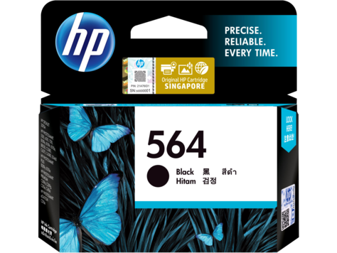 Mực in Chính hãng HP 564 Black Ink Cartridge (CB316WA)