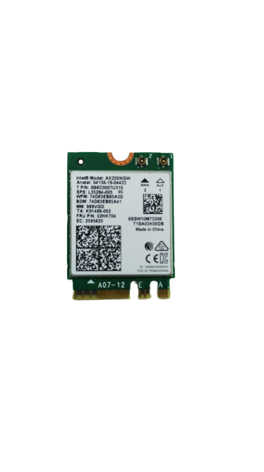 Card mạng wifi không dây Intel AX200NGWG DKT Chính hãng