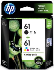 Mực in Chính hãng HP 61 2-pack Black/Tri-color Original Ink Cartridges (CR311AA)