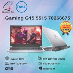 Laptop Dell Gaming G15 5515 70266675 ( Ryzen 7 5800H/ 16Gb/512Gb SSD/15.6
