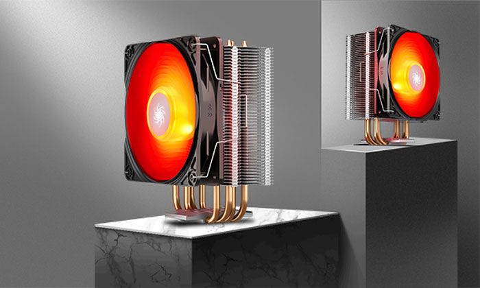 Quạt CPU Deepcool Gammaxx 400 Red V2 (LED Đỏ)