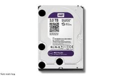 Ổ cứng HDD Camera 3TB WD Digital 3.5 inch Sata3 tím (WD30PURX) - Chính Hãng