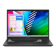 Laptop Asus Vivobook Pro M7600QC-L2077W (R5-5600H/16GB on board/512GB PCIe/RTX 3050 4GB/16 inch OLED WQUXGA/Win11/Đen)