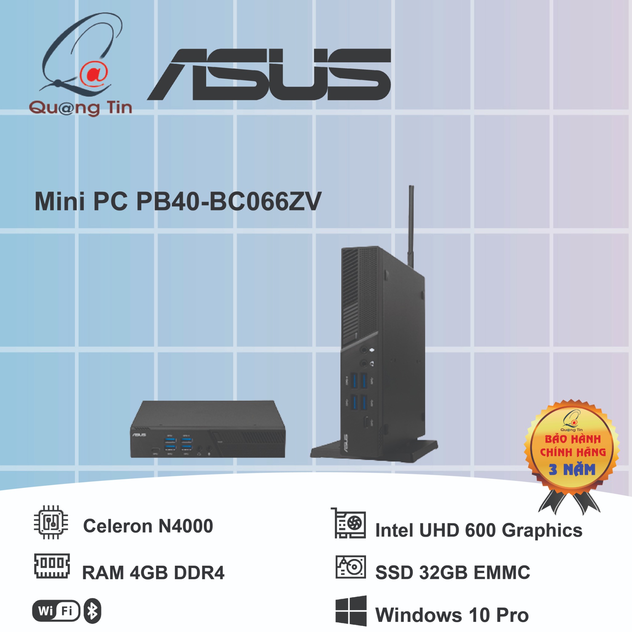 Mini PC ASUS PB40-BC066ZV