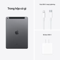 Máy tính bảng Apple iPad Gen 9 10.2 inch 5G 64GB Xám MK473ZA/A